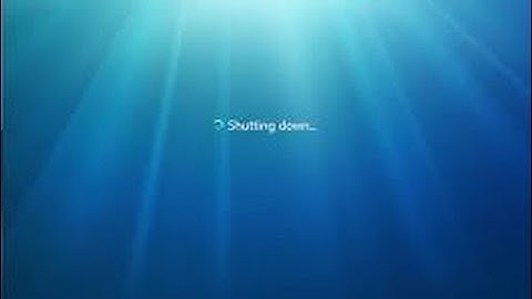 How to make Windows 7 shut down faster