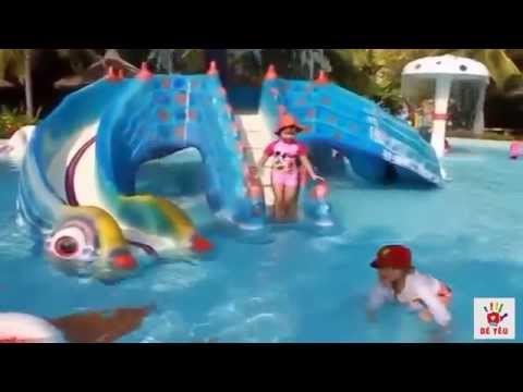 Video Bé vui chơi công viên nước - Ca nhạc thiếu nhi vui nhộn - YouTube