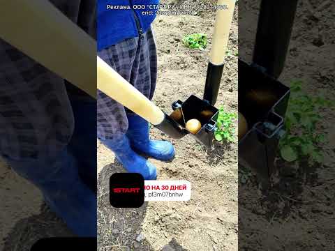 🍀Садим картошку легко!  #садоводство #дача #лайфхак #инструменты