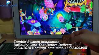 IGS Ocean King 3 Plus Fishing Game Zombie Awaken Installation Difficulty Card Test Before Delivery screenshot 5
