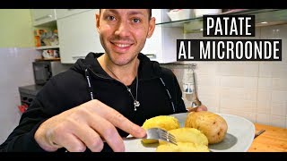 PATATE AL MICROONDE LESSE! PRONTE IN POCHI MINUTI SENZA SPORCARE LA CUCINA!  - YouTube