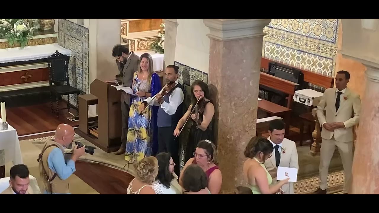 Dueto de violinistas NF produções violino Veronica 