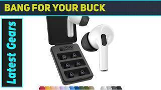 Foam Masters Ultra-Premium Memory Foam Ear Tips for AirPods Pro 1&amp;2 | Best Secure Fit Upgrade