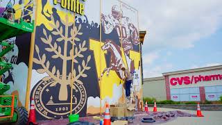 Kalamazoo Mural Documentary | Brad Zenz Paints the WMU Campus Pointe Mural
