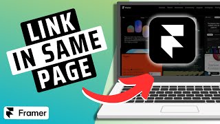 How To Link In The Same Page On Framer (Anchor Link)