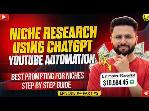 Niche Research Using ChatGPT | How to Find Profitable Niche| Step by Step Guide | Ep#4 Part 2