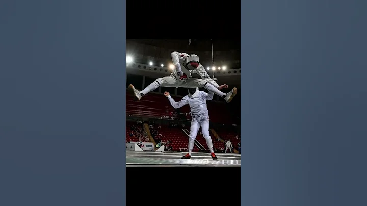 Incredible Fencing Trick Shot #shorts - DayDayNews