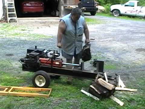 log Splitter & unique log holder