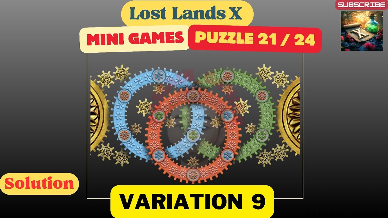 Lost Lands 10 Puzzle 21 Variation 9 - YouTube