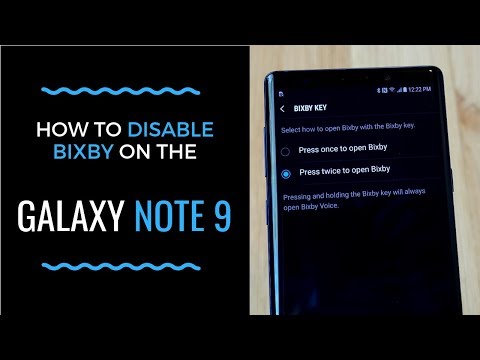 How to Disable Bixby on the Galaxy Note 9