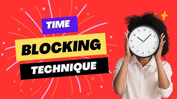 🕒 Proven Productivity Method: Time Blocking Life Hacks and Productivity Tips ⏰