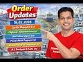Big Order Updates 🚨 | Cochin Shipyard, RVNL, Power Mech Projects | Infra &amp; Rail Stocks | 19 Feb 2026
