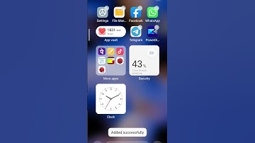 redmi note 10s home Screen widget enable now #devkishan_tech #shortvideo