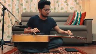Raag Khamaj Aalap | Amritanshu Dutta | Indian Slide Guitar