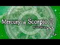 Mercury in Scorpio  - A Hot Mess