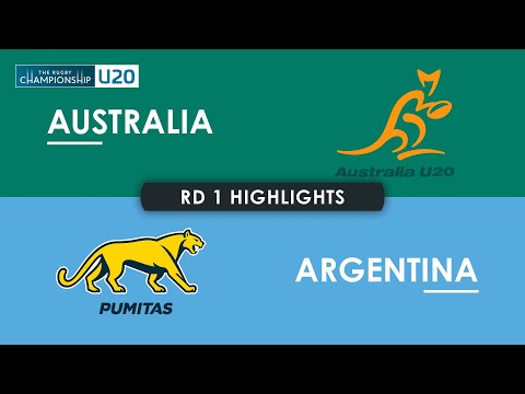 HIGHLIGHTS | AUSTRALIA v ARGENTINA | The Rugby Championship U20 2024 | Round 1