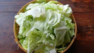 分享白菜的两个做法：大虾烧白菜和热炝白菜，步骤详细，清脆爽口