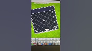 How to build a garage in the sims 4! #shorts