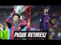 PIQUE RETIRING FROM BARCELONA! #shorts