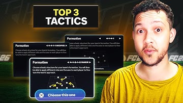 *NEW PATCH* Top 3 BEST META Tactics & Formations in FC 26!