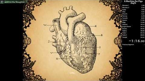 Amnesia - A Machine For Pigs (any%) (still practising) - PB 39:22:50
