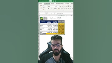 VOCÊ PRECISA CONHECER ESSE ATALHO PARA SOMAR NO EXCEL #shorts