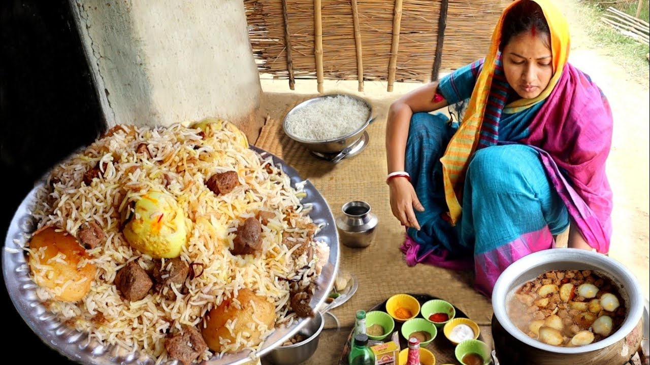 EGG BIRIYANI !! কোনো মাংস ছাড়াই ডিম আর সয়াবিনের দারুন মজাদার বিরিয়ানি রেসিপি || Dum Biriyani Recipe
