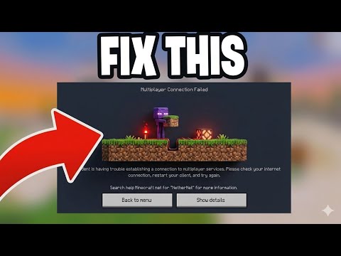 Fix "Multiplayer Connection Failed" in MINECRAFT | UnfavAin | MCPE 🔥