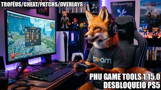 COMO ATIVAR TROFÉUS, CHEATS E PATCHS NO PS5 DESBLOQUEADO COM PHU GAME TOOLS