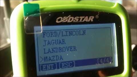 2015 Mazda S5 Key Programming OBDSTAR F100 USA