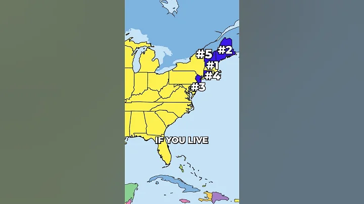 This US State is the Most DANGEROUS! #geography #maps #usa