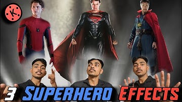 3 Superhero Effects In Phone