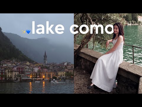 italy vlog 🇮🇹 | lake como流水帳🩵/美麗的湖邊小鎮/男友現身給驚喜🎂🥹/skincare routine