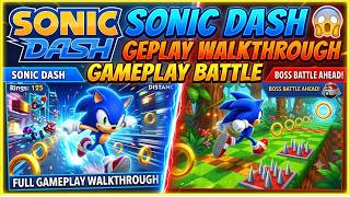 Sonic Dash Gameplay Walkthrough ⚡ Let the Adventure Begin! (Android & iOS) screenshot 2