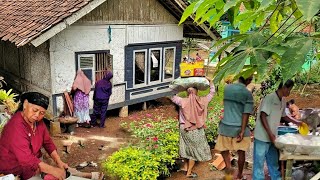 Masya alloh‼️ seperti ini Suasana hajatan di pedesaan tersubur, tetangga dan saudara kompak membantu