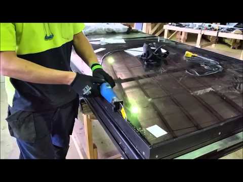 BTB Tools - Unitised Curtainwall Glass Removal Demonstration