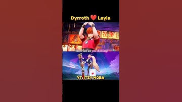 Dyrroth x Layla Lovers ❤😎 #mobilelegends #shorts #mlbb