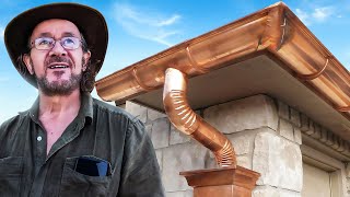 "We will pray for you guys!" | We replaced his gutters for FREE!