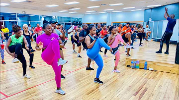 Cardio ❤️ THE BEST KICKBOXING aerobics workout ROUTINE #weightloss ​⁠@AeroFitSA 🇿🇦