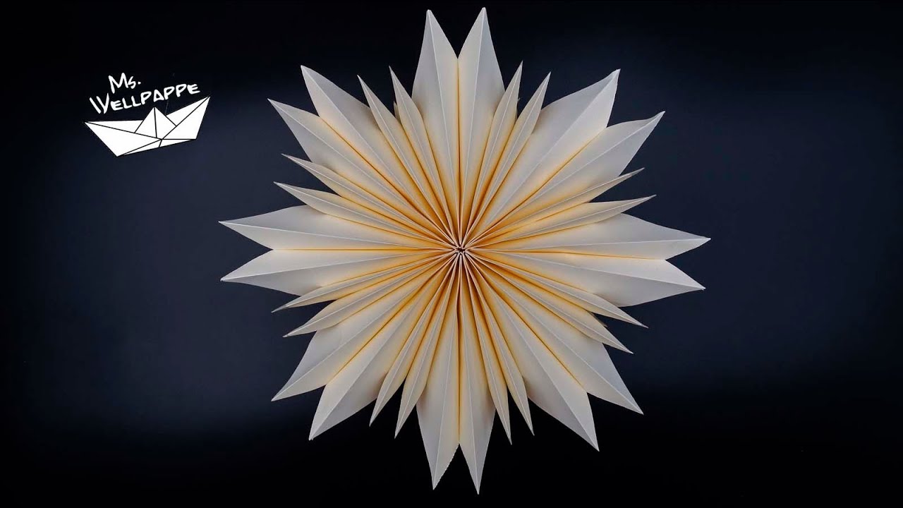 Сделайте красивые звезды на Рождество - идеально в качестве украшения окна