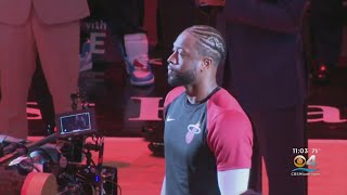 Amazing Night Of Tributes, Goodbyes And Basketball In Dwyane Wade's Final Home Game