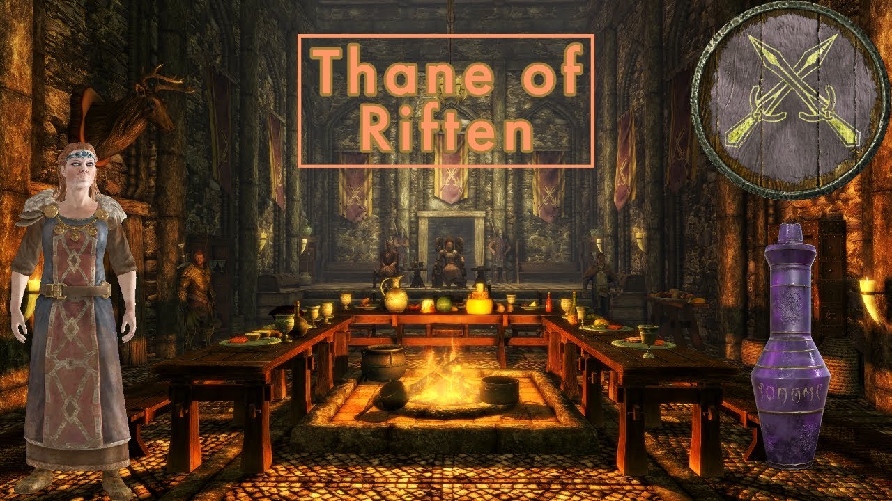 Becoming The Thane of Riften - YouTube