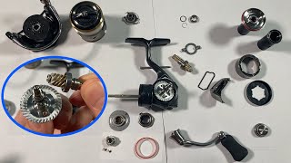 2020 Daiwa Luvias disassembled (LUVIAS FC LT 2000S)