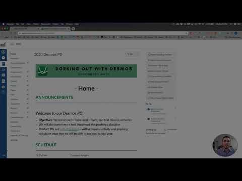 Embed Desmos Test Mode in Canvas