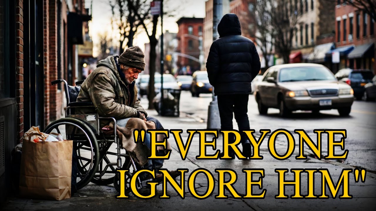 Homeless Man Was Ignored By Passersby – Until One Person Changed Everything (part-1)