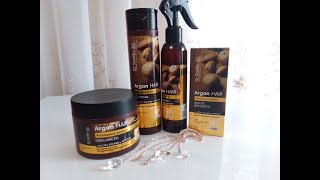 Супер обзор на средства по уходу за волосами Dr.Sante Argan Hair! - Видео от Аlena Vugonajlo