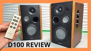 Majority D100 Bookshelf 100W Speakers - Unboxing And Sound Test