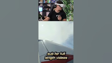 Flight Sim in VR is the best thing ever (MSFS 2020) #shorts