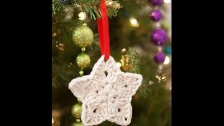 Christmas Special Crochet STAR Ornament Designs