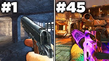 Spawn Room Challenge On EVERY Zombies Map (49 Maps)